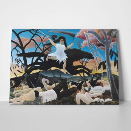 Πινακας σε καμβά HENRI ROUSSEAU - LA GUERRE