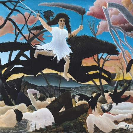 Πινακας σε καμβά HENRI ROUSSEAU - LA GUERRE - Henri Rousseau Sticky 5
