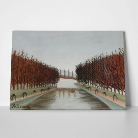 Πινακας σε καμβά HENRI ROUSSEAU - LE CANAL