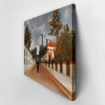 Πινακας σε καμβά HENRI ROUSSEAU - OUTSKIRTS OF PARIS