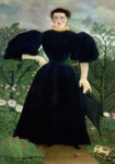 Πινακας σε καμβά HENRI ROUSSEAU - PORTRAIT OF A WOMAN