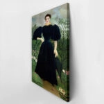 Πινακας σε καμβά HENRI ROUSSEAU - PORTRAIT OF A WOMAN
