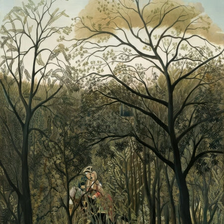 Πινακας σε καμβά HENRI ROUSSEAU - RENDEZVOUS IN THE FOREST - Henri Rousseau Sticky 5