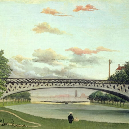 Πινακας σε καμβά HENRI ROUSSEAU - THE BRIDGE AT CHARENTON - Henri Rousseau Sticky 5