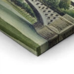 Πινακας σε καμβά HENRI ROUSSEAU - THE BRIDGE AT CHARENTON