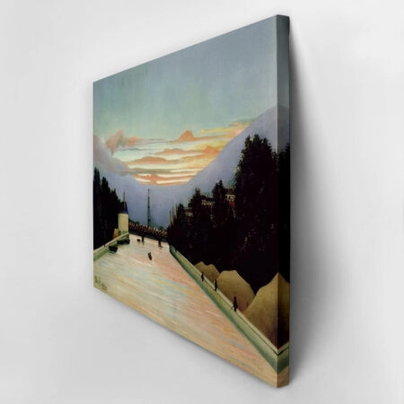 Πινακας σε καμβά HENRI ROUSSEAU - THE EIFFEL TOWER - Henri Rousseau Sticky 2