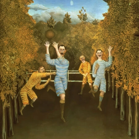 Πινακας σε καμβά HENRI ROUSSEAU - THE FOOTBALL PLAYERS - Henri Rousseau Sticky 5