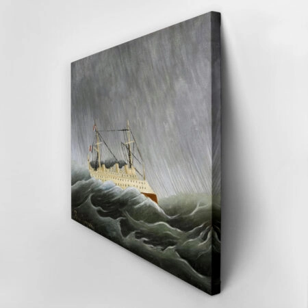 Πινακας σε καμβά HENRI ROUSSEAU - THE SHIP IN THE TEMPEST - Henri Rousseau Sticky 2