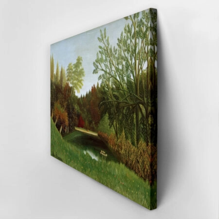 Πινακας σε καμβά HENRI ROUSSEAU - VIEW OF THE BOIS DE BOULOGNE - Henri Rousseau Sticky 2