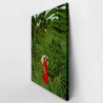 Πινακας σε καμβά HENRI ROUSSEAU - WOMAN IN RED IN THE FOREST