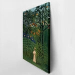 Πινακας σε καμβά HENRI ROUSSEAU - WOMAN WALKING IN AN EXOTIC FOREST
