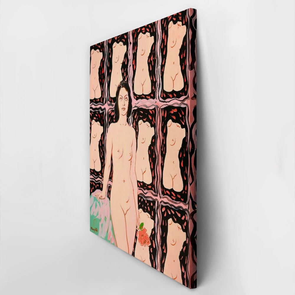 Πινακας σε καμβά MAGRITTE - LOLA DE VALENCE