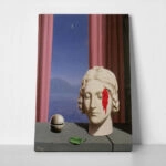 Πινακας σε καμβά MAGRITTE - MEMORY 1948