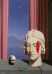 Πινακας σε καμβά MAGRITTE - MEMORY 1948