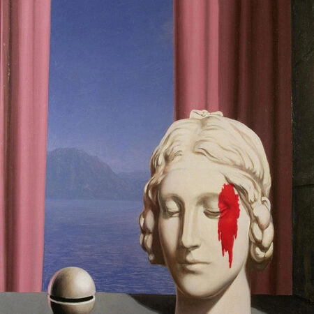 Πινακας σε καμβά MAGRITTE - MEMORY 1948 - Magritte Rene Sticky 5
