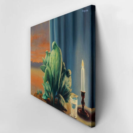 Πινακας σε καμβά MAGRITTE - NIGHT OF LOVE - Magritte Rene Sticky 2