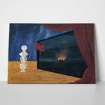 Πινακας σε καμβά MAGRITTE - NOCTURNE