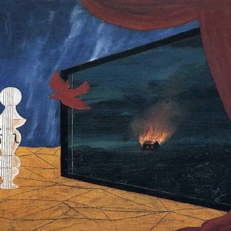 Πινακας σε καμβά MAGRITTE - NOCTURNE - Magritte Rene Sticky 5