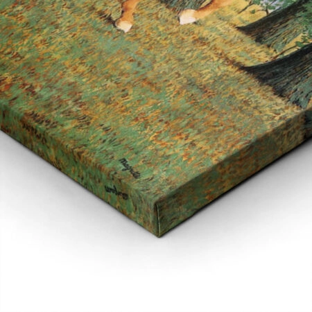 Πινακας σε καμβά MAGRITTE - THE BLACK SIGNATURE - Magritte Rene Sticky 1