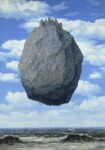 Πινακας σε καμβά MAGRITTE - THE CASTLE OF THE PYRENEES