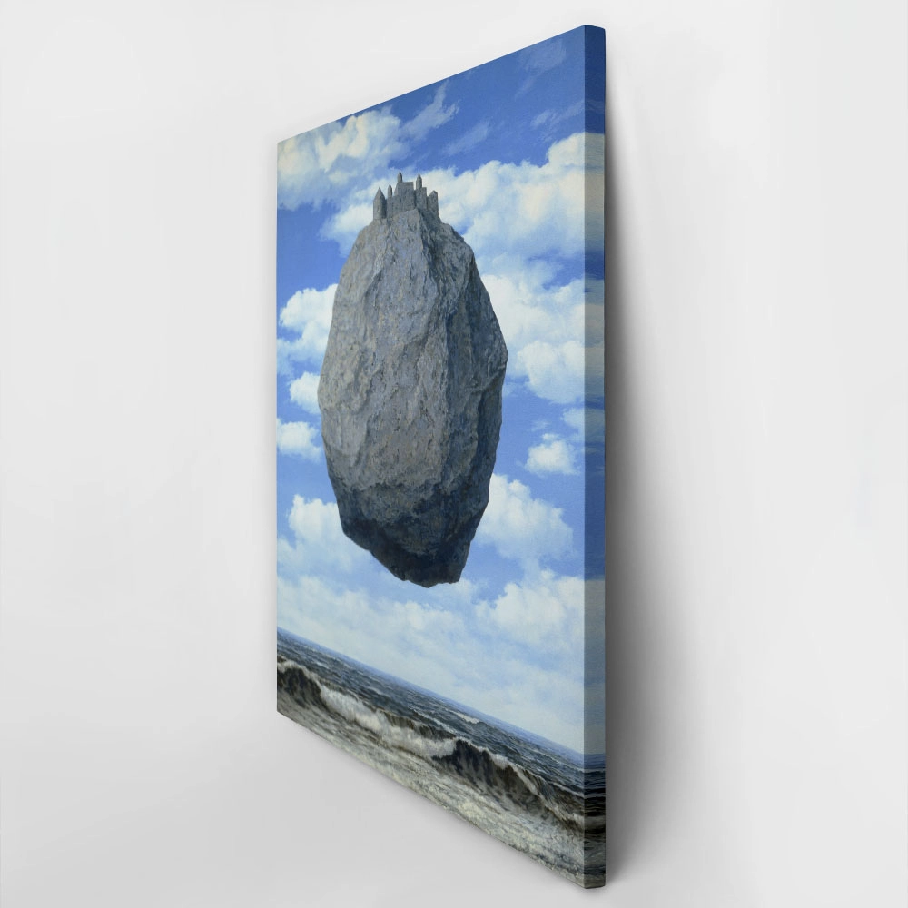 Πινακας σε καμβά MAGRITTE - THE CASTLE OF THE PYRENEES