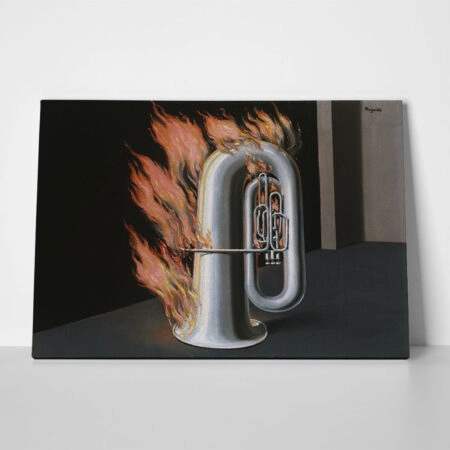Πινακας σε καμβά MAGRITTE - THE DISCOVERY OF FIRE