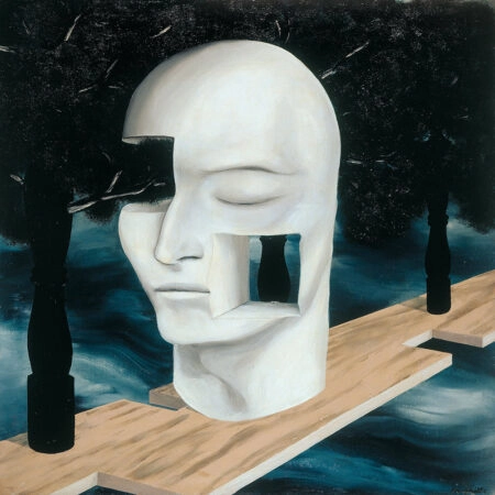 Πίνακας σε καμβά MAGRITTE - THE FACE OF GENIUS - Magritte Rene Sticky 5