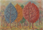 Πινακας σε καμβά MAGRITTE - THE FIRE