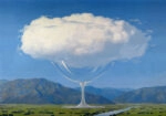 Πινακας σε καμβά MAGRITTE - THE HEARTSTRINGS