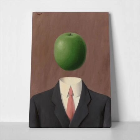 Πινακας σε καμβά MAGRITTE - THE LISTENING ROOM