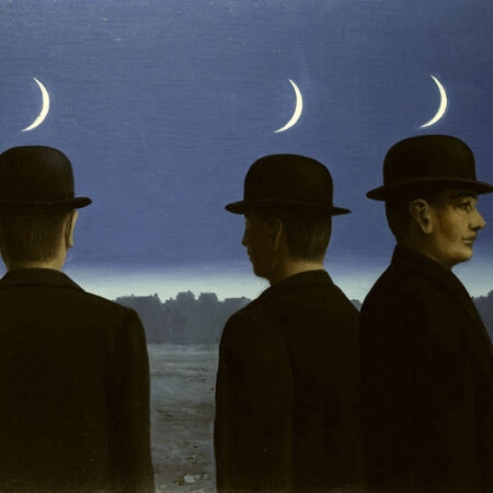 Πινακας σε καμβά MAGRITTE - THE MYSTERIES OF THE HORIZON - Magritte Rene Sticky 5