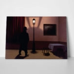 Πινακας σε καμβά MAGRITTE - THE NIGHT OWL