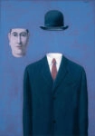 Πινακας σε καμβά MAGRITTE - THE PILGRIM