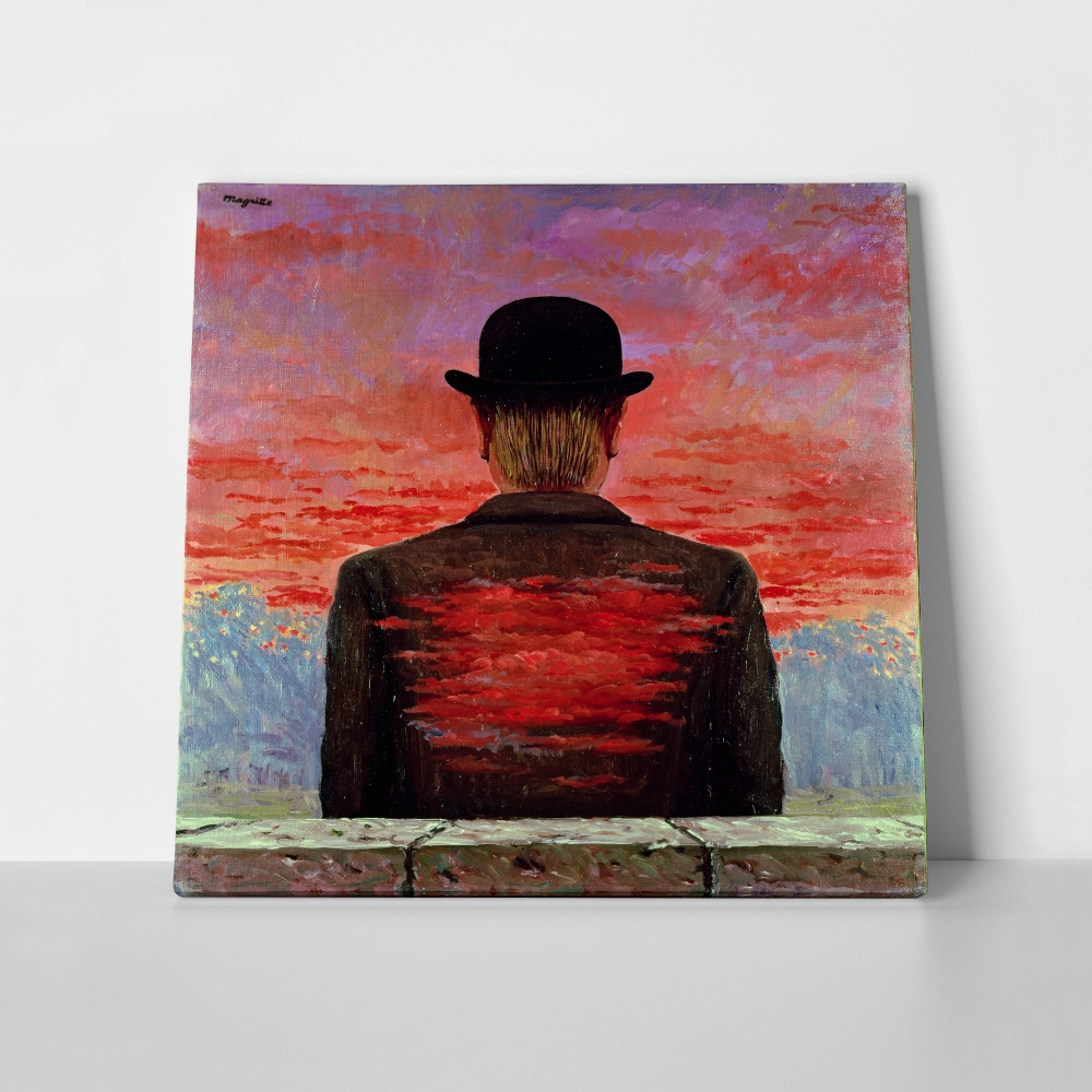 Πίνακας σε καμβά MAGRITTE - THE POET RECOMPENSED 1956