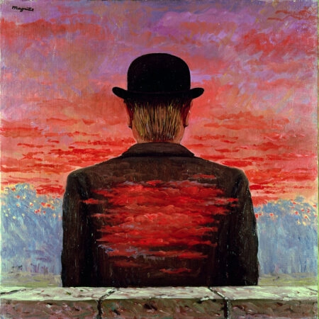 Πίνακας σε καμβά MAGRITTE - THE POET RECOMPENSED 1956 - Magritte Rene Sticky 5