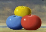 Πινακας σε καμβά MAGRITTE - THE SONG OF LOVE