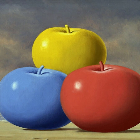 Πινακας σε καμβά MAGRITTE - THE SONG OF LOVE - Magritte Rene Sticky 5