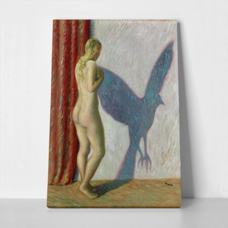Πινακας σε καμβά MAGRITTE - THE UNCERTAINTY PRINCIPLE