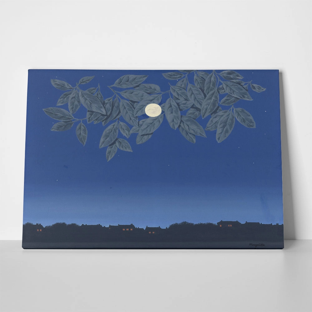 Πινακας σε καμβά MAGRITTE - THE WHITE PAGE