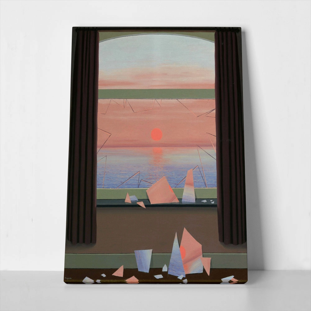 Πινακας σε καμβά MAGRITTE - THE WORD OF IMAGES