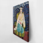 Πινακας σε καμβά MATISSE - SEATED ODALISQUE