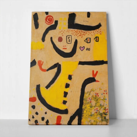 Πινακας σε καμβά PAUL KLEE - A CHILDREN'S GAME