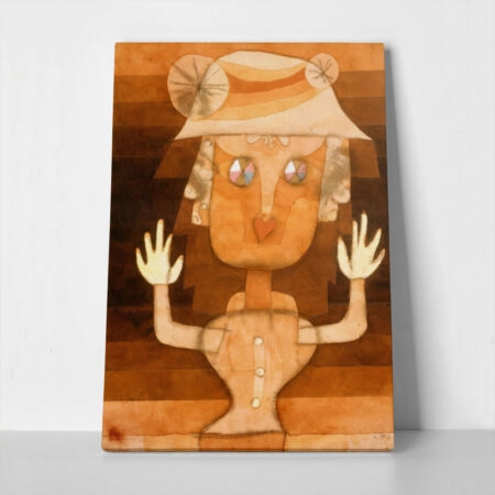 Πινακας σε καμβά PAUL KLEE - A DOLL - Paul Klee