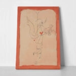 Πινακας σε καμβά PAUL KLEE - A GENIUS SERVES A SMALL BREAKFAST
