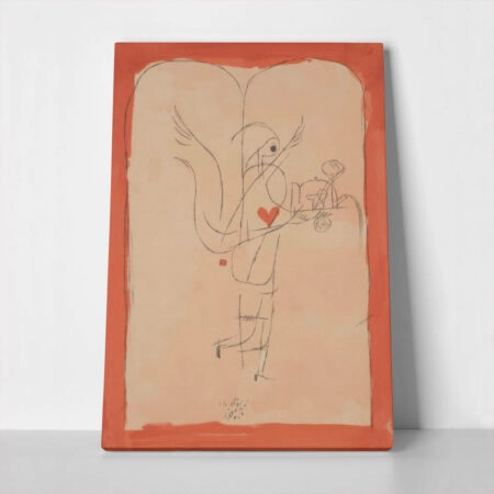 Πινακας σε καμβά PAUL KLEE - A GENIUS SERVES A SMALL BREAKFAST - Paul Klee