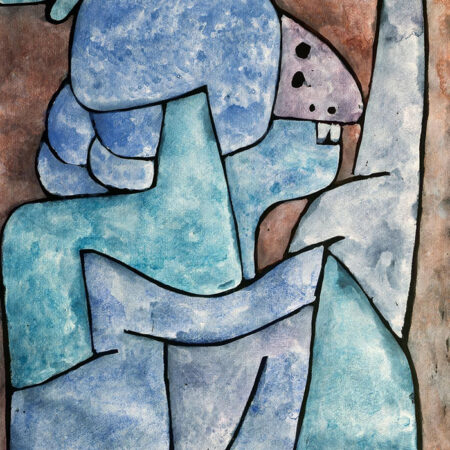 Πινακας σε καμβά PAUL KLEE - A LADY SLANDERER - Paul Klee Sticky 5