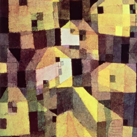 Πινακας σε καμβά PAUL KLEE - ABSTRACT COMPOSITION OF HOUSES - Paul Klee Sticky 5