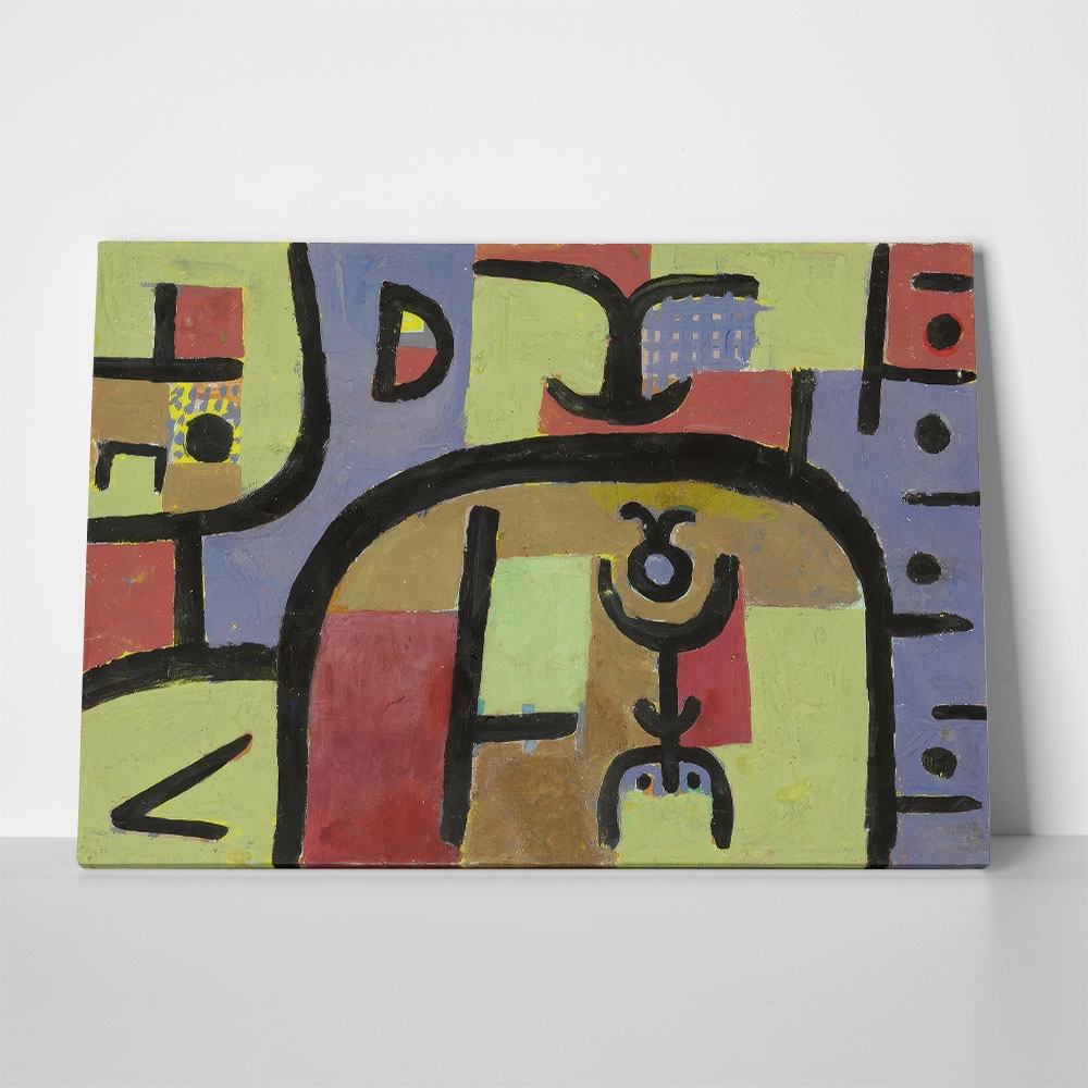 Πινακας σε καμβά PAUL KLEE - ALSO A MAN
