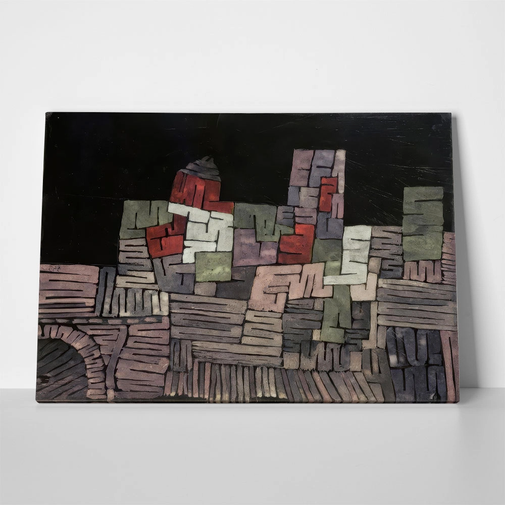 Πινακας σε καμβά PAUL KLEE - ANCIENT MANSORY SICILY