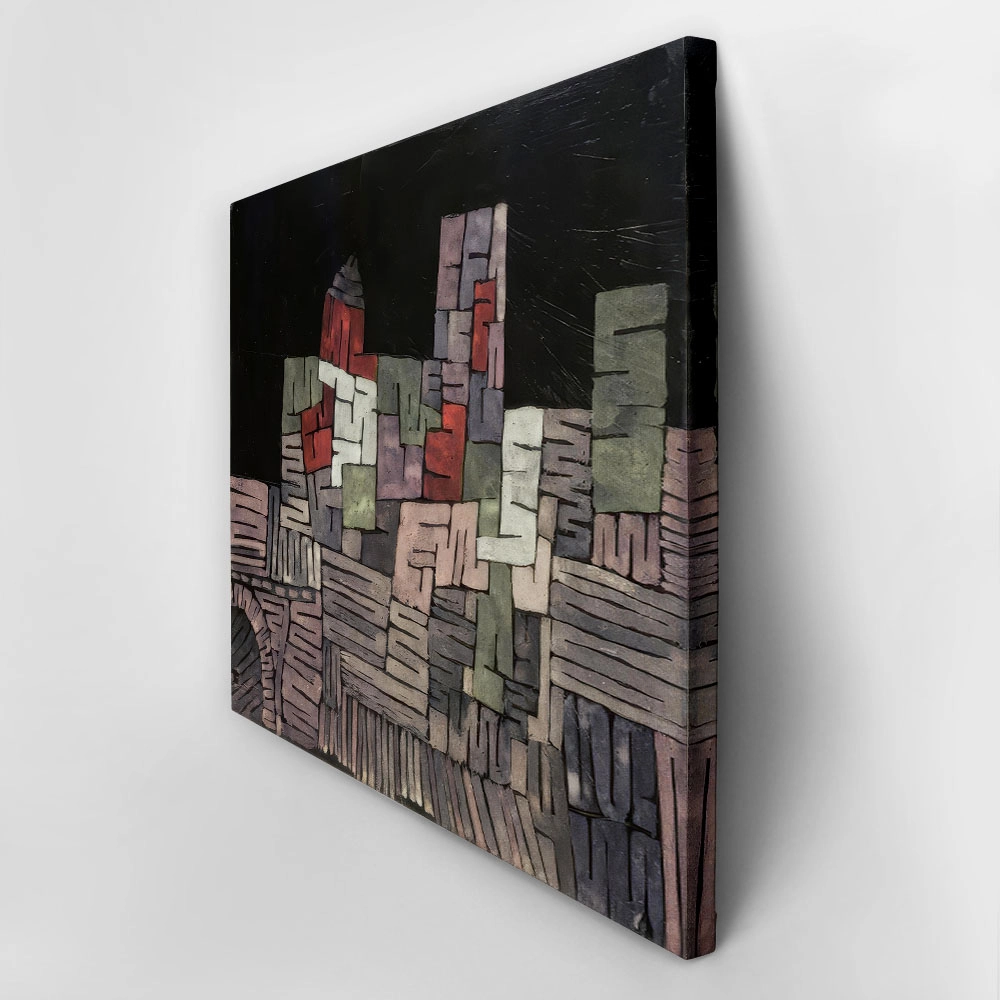 Πινακας σε καμβά PAUL KLEE - ANCIENT MANSORY SICILY